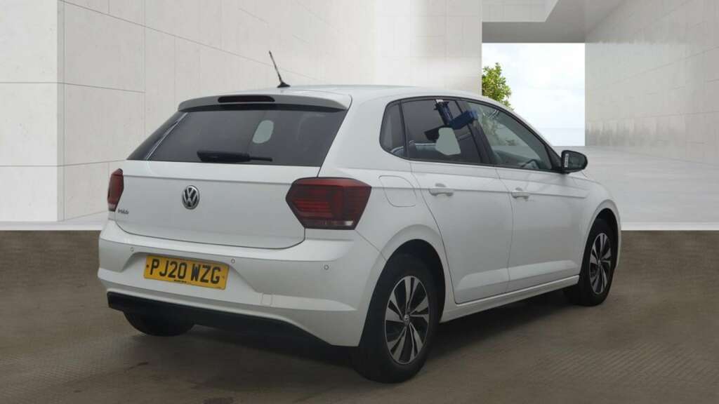 Volkswagen Polo 1.0 Tsi Match Hatchback Euro 6 White #4