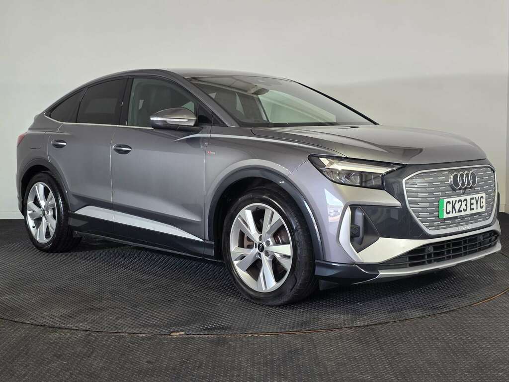Audi Q4 E Tron 40 S Line Sportback 82Kwh 204 P Grey