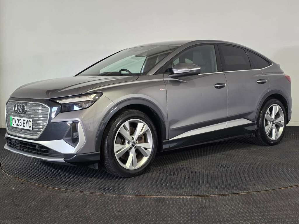 Audi Q4 E Tron 40 S Line Sportback 82Kwh 204 P Grey #3