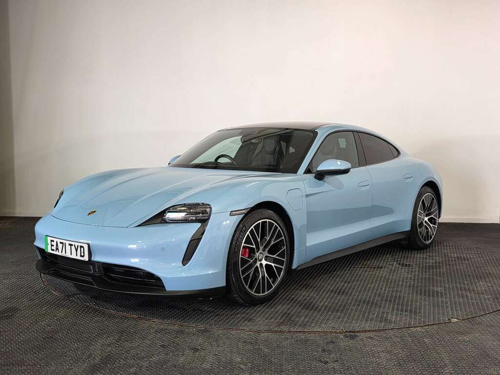 Porsche Taycan Performance 79.2Kwh 4S Saloon 4W Blue #3
