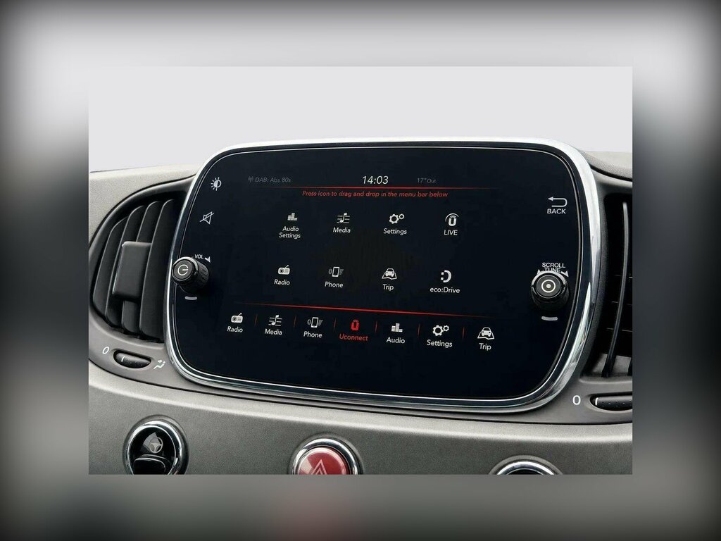 Fiat 500 Lounge Blue #19