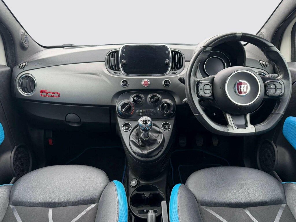 Fiat 500 Lounge Blue #12