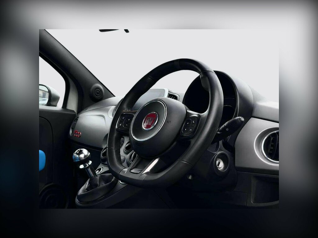 Fiat 500 Lounge Blue #11
