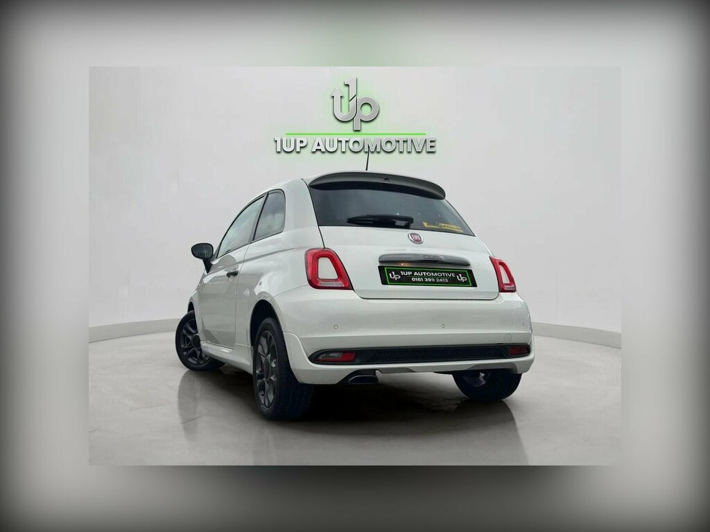 Fiat 500 Lounge Blue #8