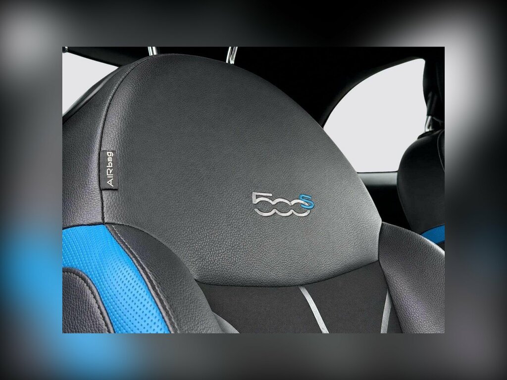 Fiat 500 Lounge Blue #15