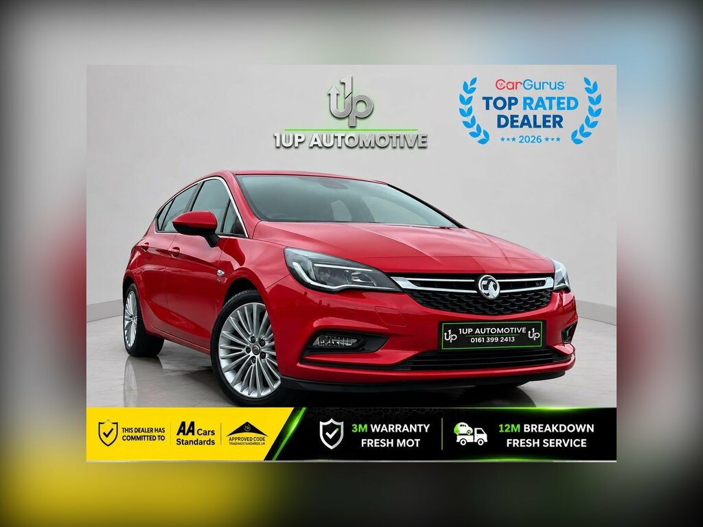 Vauxhall Astra 1.6 Cdti Blueinjection Elite Nav Euro 6 Ss Red