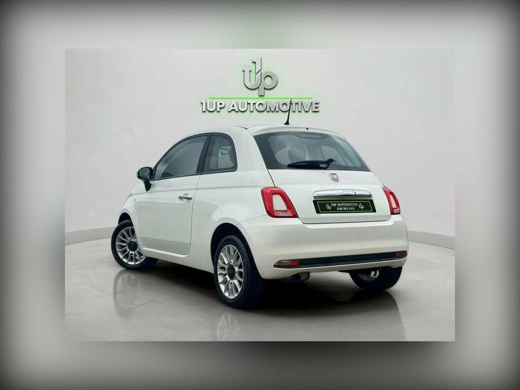 Fiat 500 1.2 Eco Pop Star Euro 6 Ss White #4