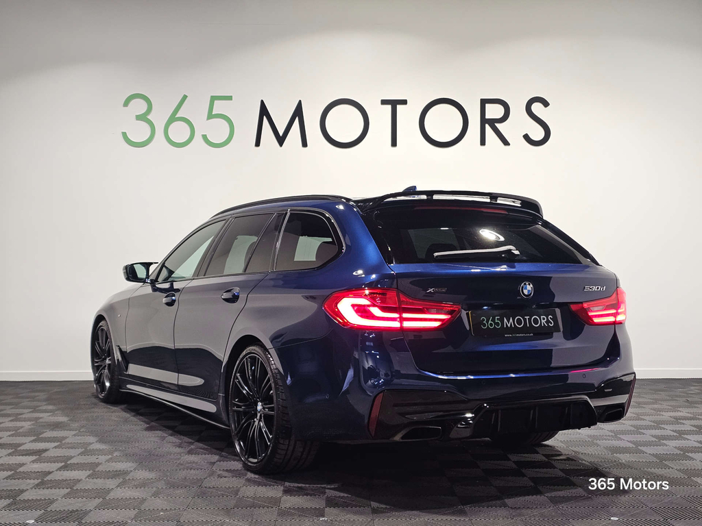 BMW 5 Series 530D M Sport Touring Xdrive Euro 6 S Blue #2