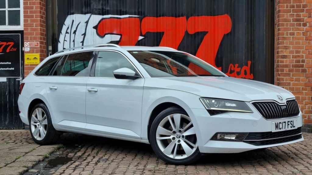 Skoda Superb 2.0 Tdi Se L Executive Estate Dsg Euro White