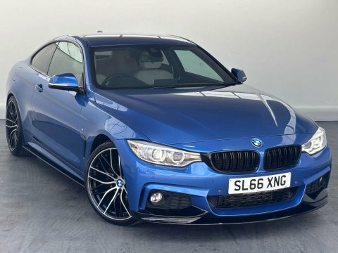 BMW 4 Series 2.0 420D M Blue