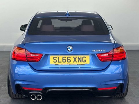 BMW 4 Series 2.0 420D M RW09FLY Blue #5