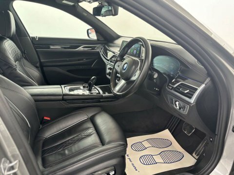 BMW 7 Series 730Ld Black #12