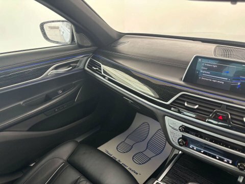 BMW 7 Series 730Ld Black #11