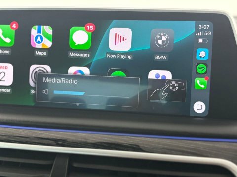 BMW 7 Series 730Ld Black #41
