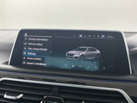 BMW 7 Series 730Ld Black #36