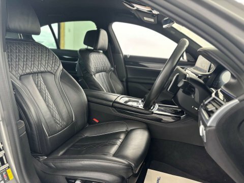 BMW 7 Series 730Ld Black #14