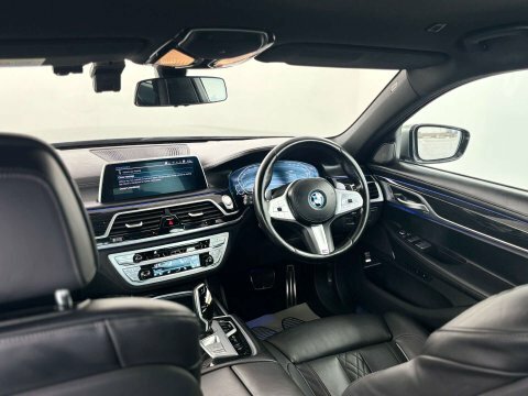 BMW 7 Series 730Ld Black #8
