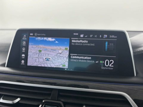 BMW 7 Series 730Ld Black #37