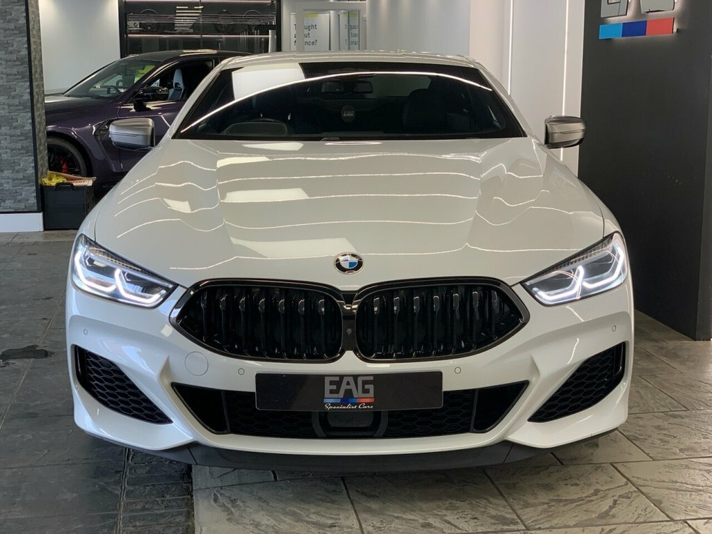 BMW 8 Series Gran Coupe 4.4L Null White #4