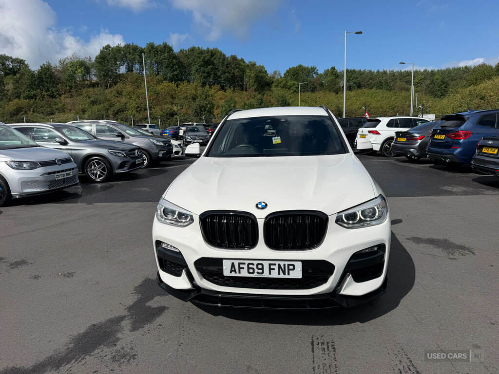 BMW X3 Xdrive20d M Sport Step White #3