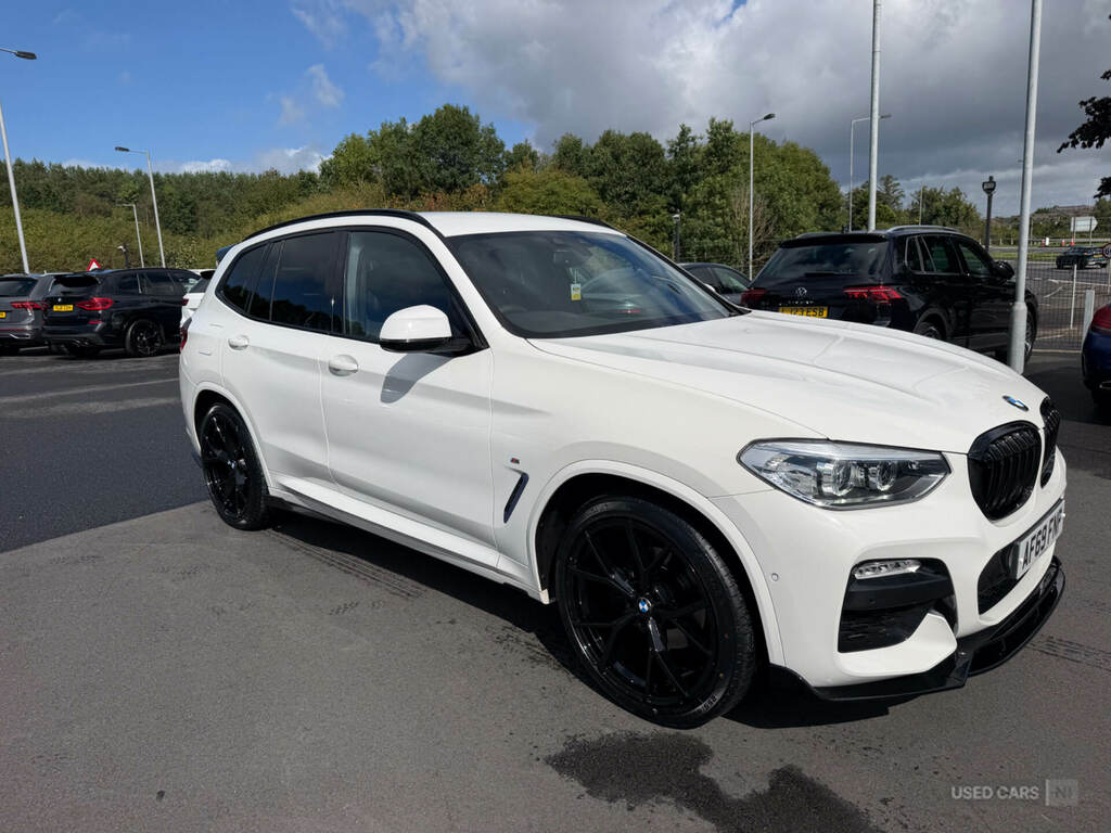 BMW X3 Xdrive20d M Sport Step White