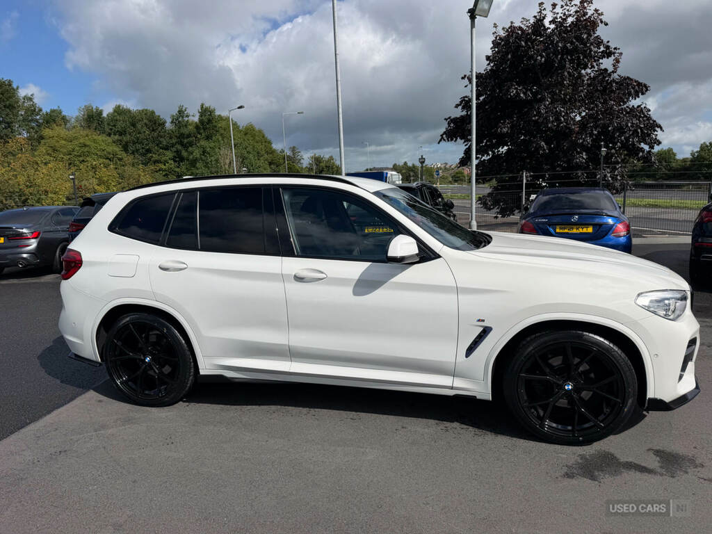 BMW X3 Xdrive20d M Sport Step White #2