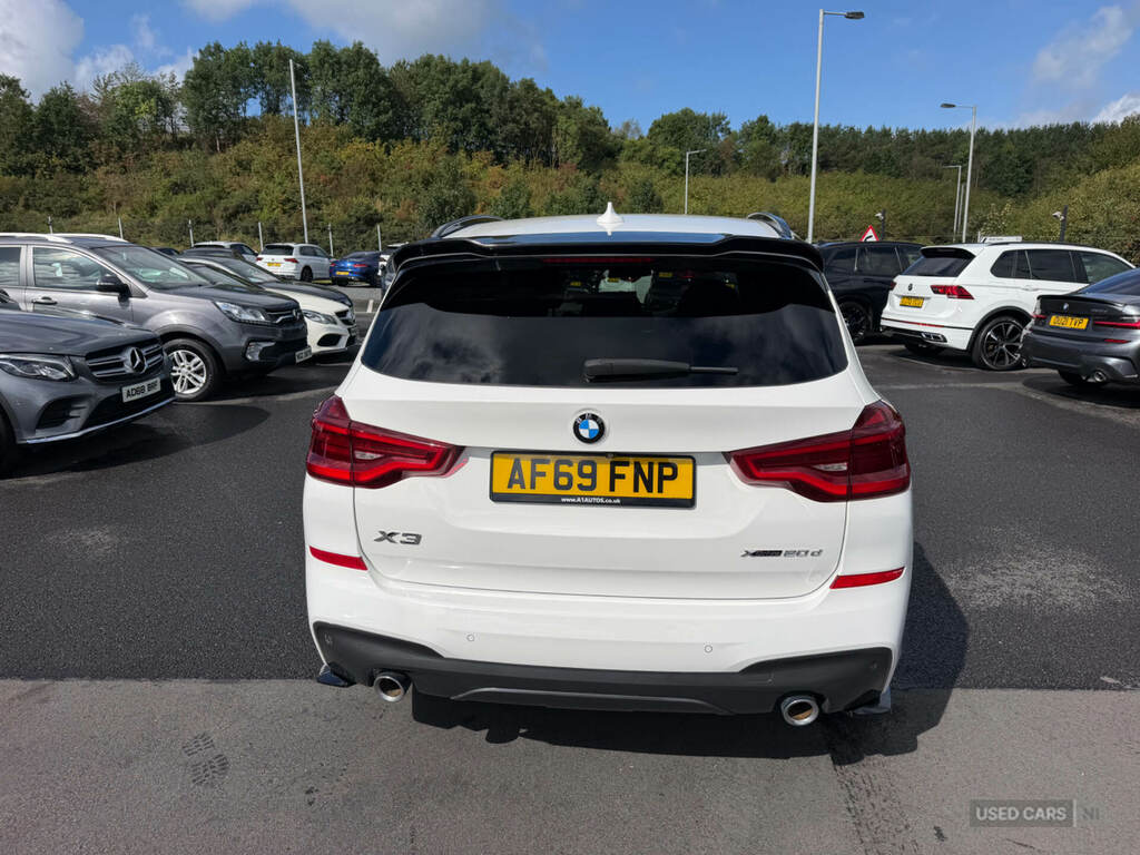 BMW X3 Xdrive20d M Sport Step White #4