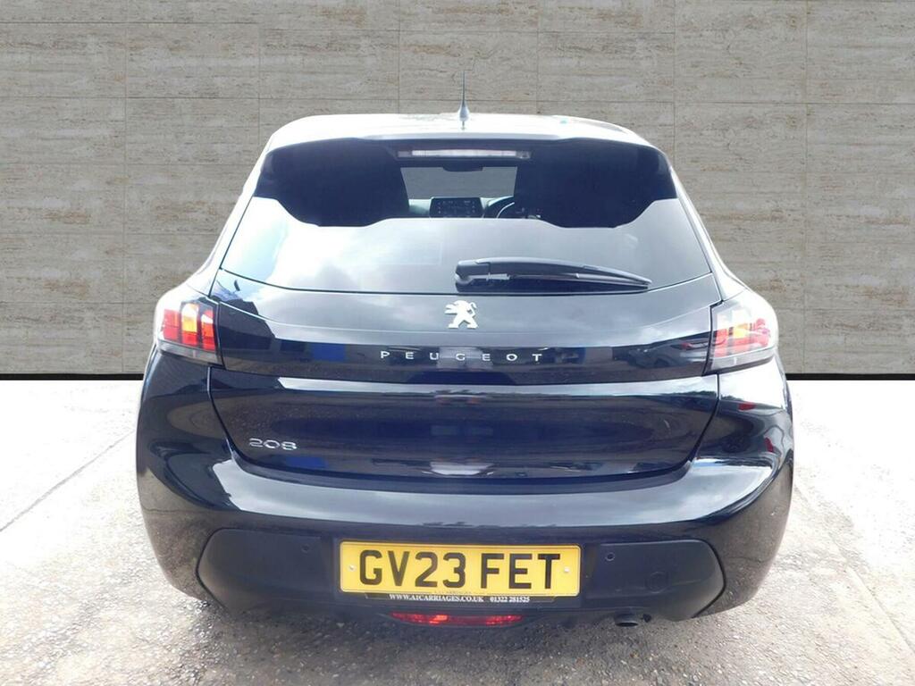 Peugeot 208 1.2 Puretech Active Premium Eat E... GV23FET Black #6