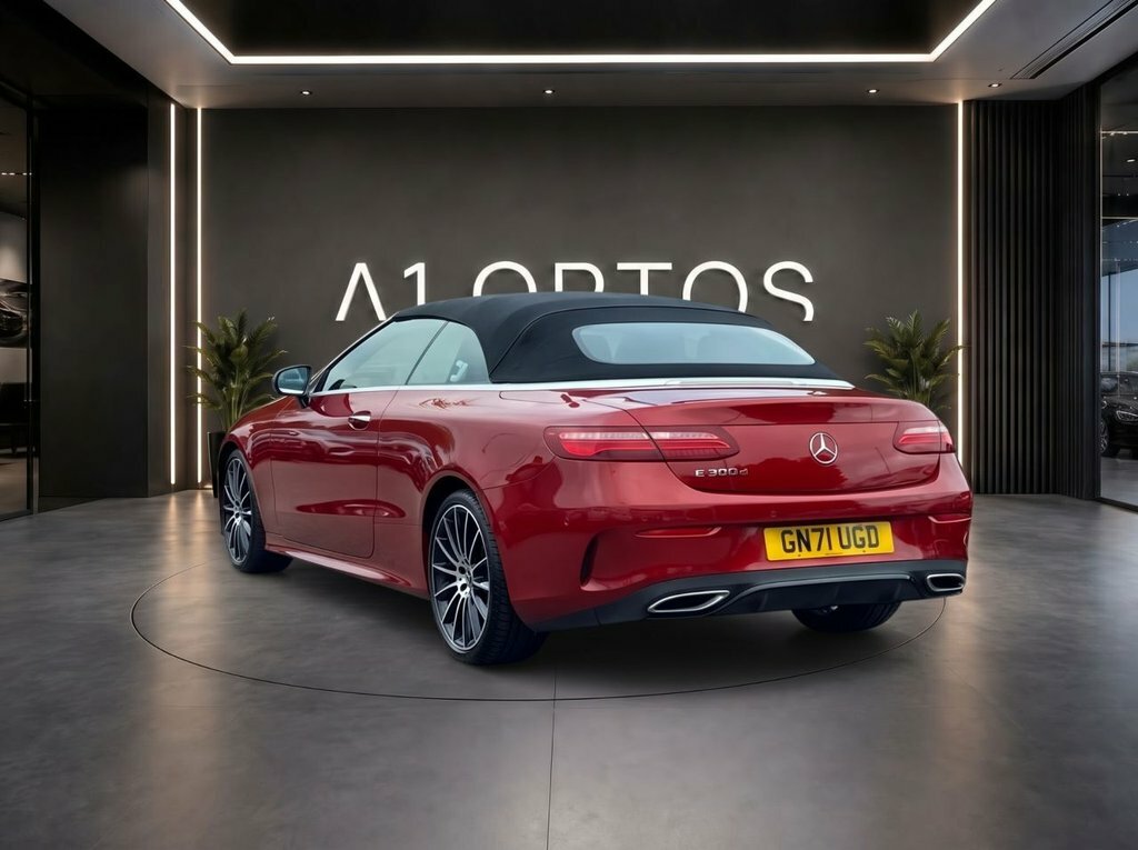Mercedes-Benz E Class Convertible Red
