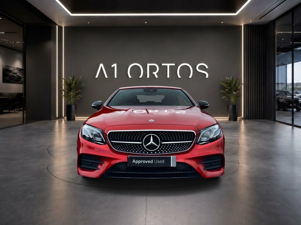 Mercedes-Benz E Class Convertible Red #4
