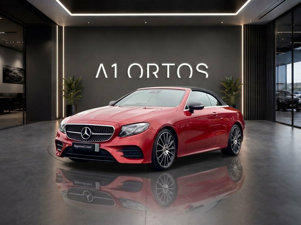 Mercedes-Benz E Class Convertible Red #6