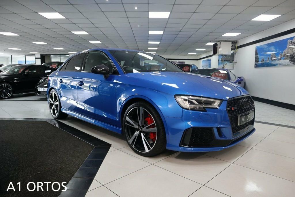Audi RS3 Saloon Blue
