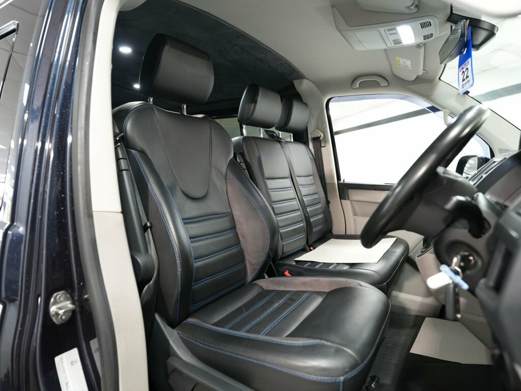 Volkswagen Transporter Mpv Blue #4