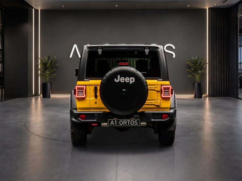 Jeep Wrangler 2L Rubicon Yellow #4