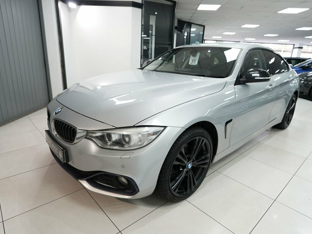 BMW 4 Series Gran Coupe 2L Sport Silver #5
