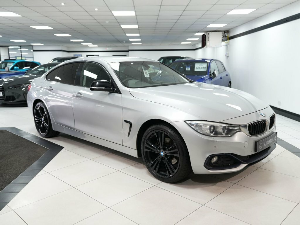 BMW 4 Series Gran Coupe 2L Sport Silver