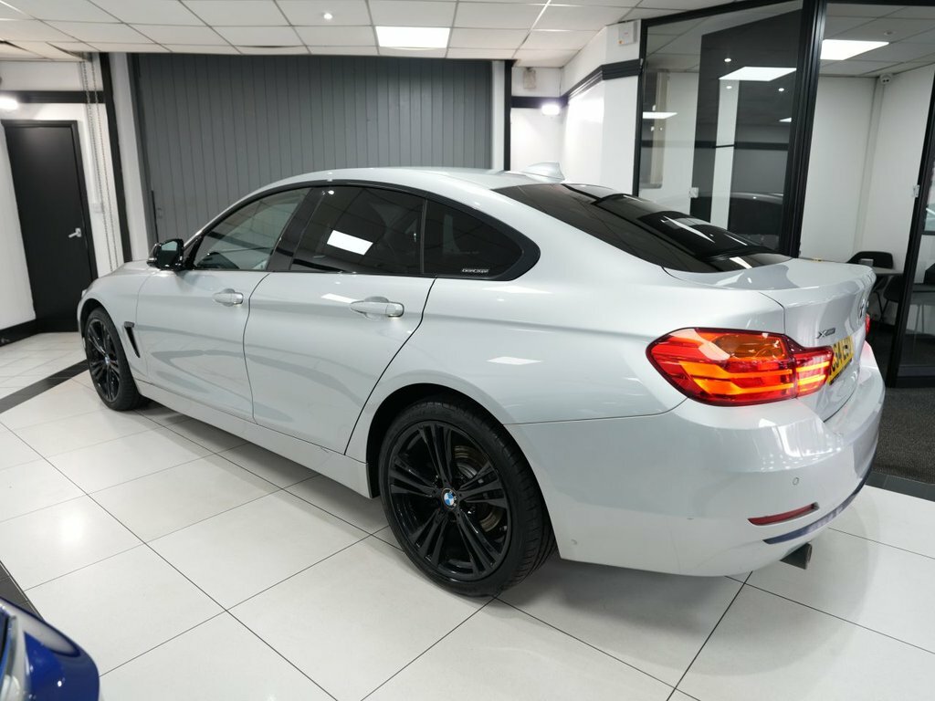 BMW 4 Series Gran Coupe 2L Sport Silver #6