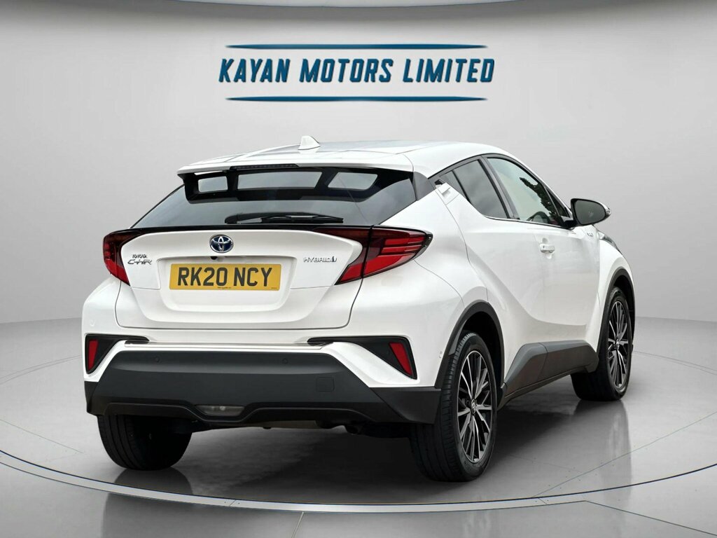 Toyota C-Hr 1.8 Vvt-h Excel Cvt Euro 6 Ss White #5