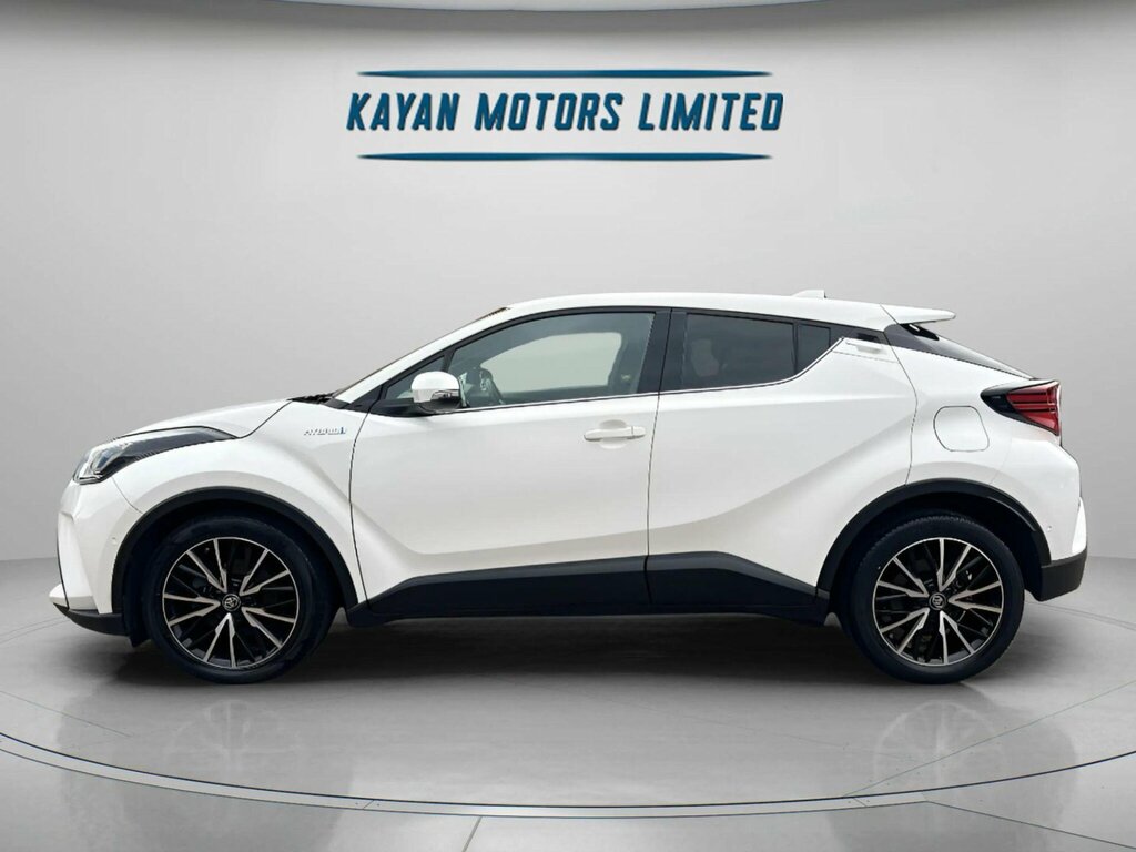 Toyota C-Hr 1.8 Vvt-h Excel Cvt Euro 6 Ss White #4