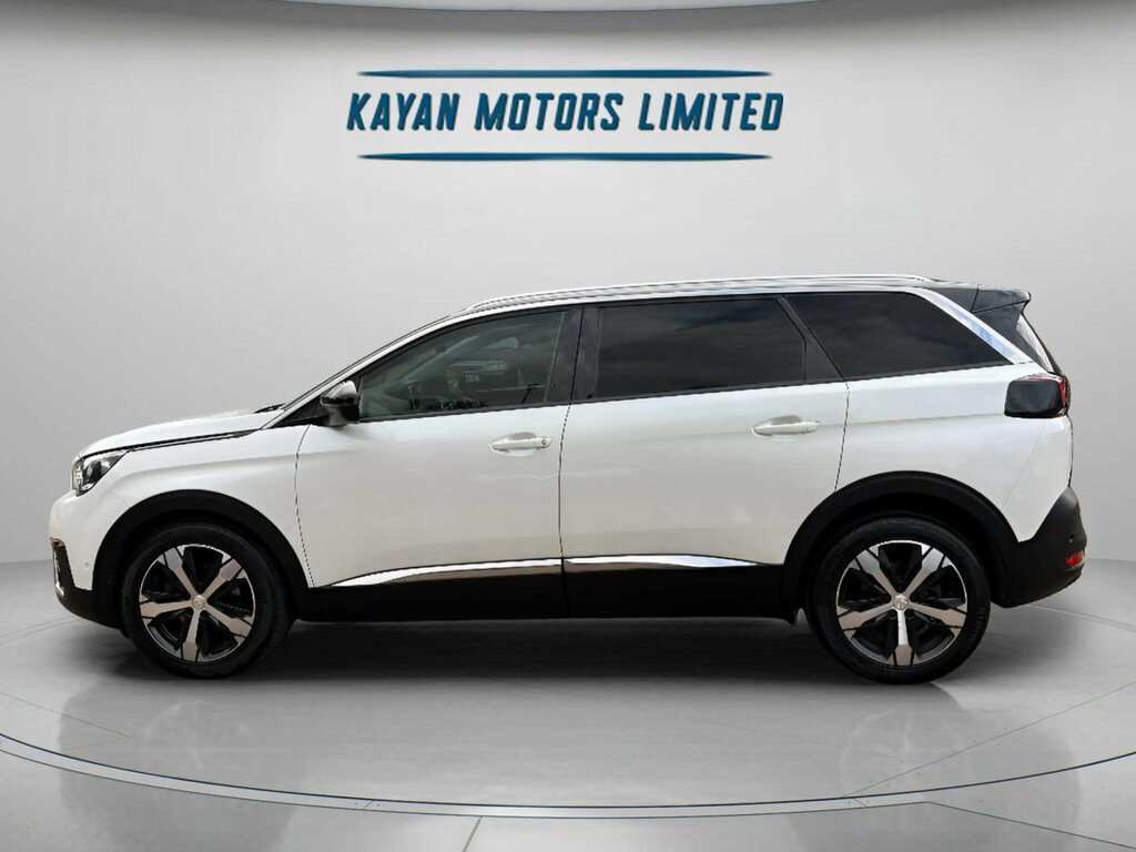 Peugeot 5008 1.2 Puretech Allure Eat Euro 6 Ss White #5