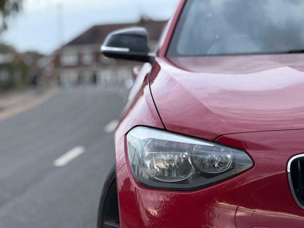 BMW 1 Series 1.6 116I Sport Euro 5 Ss Red #4