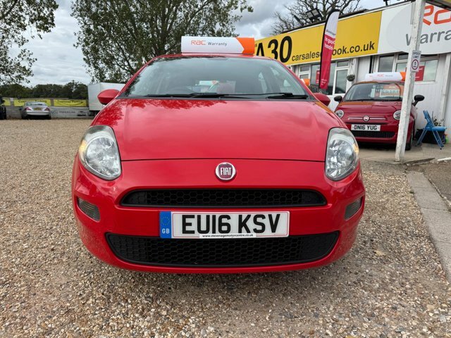 Fiat Punto Pop Euro 6 Red #5