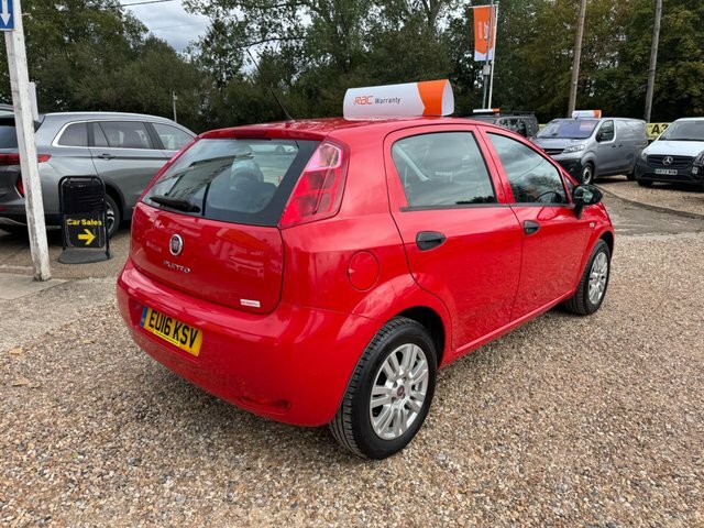 Fiat Punto Pop Euro 6 Red #6