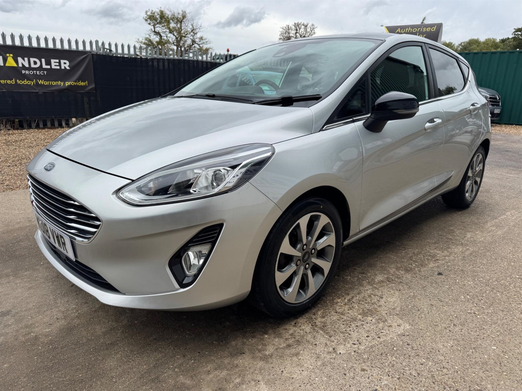Ford Fiesta 1.0T Ecoboost Titanium X Euro 6 Ss Silver #3