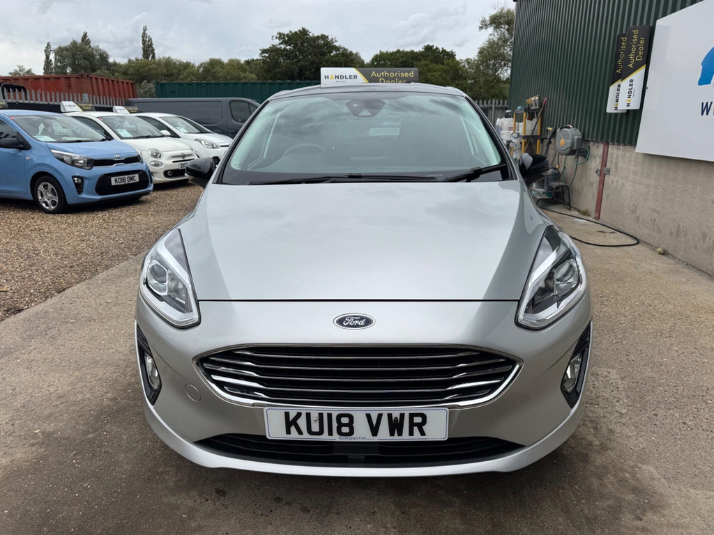 Ford Fiesta 1.0T Ecoboost Titanium X Euro 6 Ss Silver #2