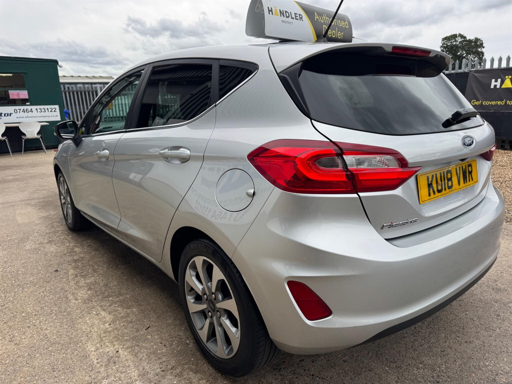 Ford Fiesta 1.0T Ecoboost Titanium X Euro 6 Ss Silver #4