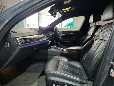 BMW 5 Series White #17