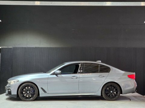 BMW 5 Series White #9