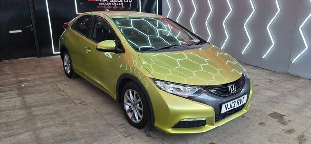 Honda Civic 1.4 I-vtec Se Hatchback Euro 5 Yellow #3