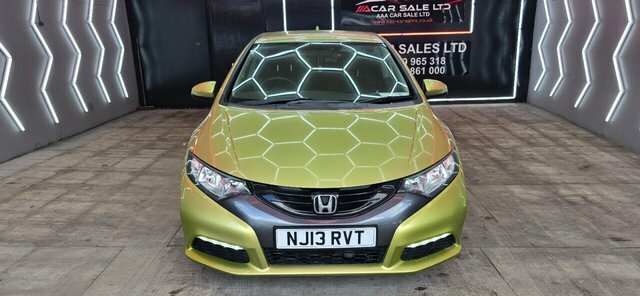 Honda Civic 1.4 I-vtec Se Hatchback Euro 5 Yellow #4